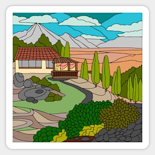 Landscapes 047 (Style:1) Sticker